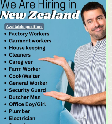 FACTORY WORKER JOB IN NEW ZEALAND