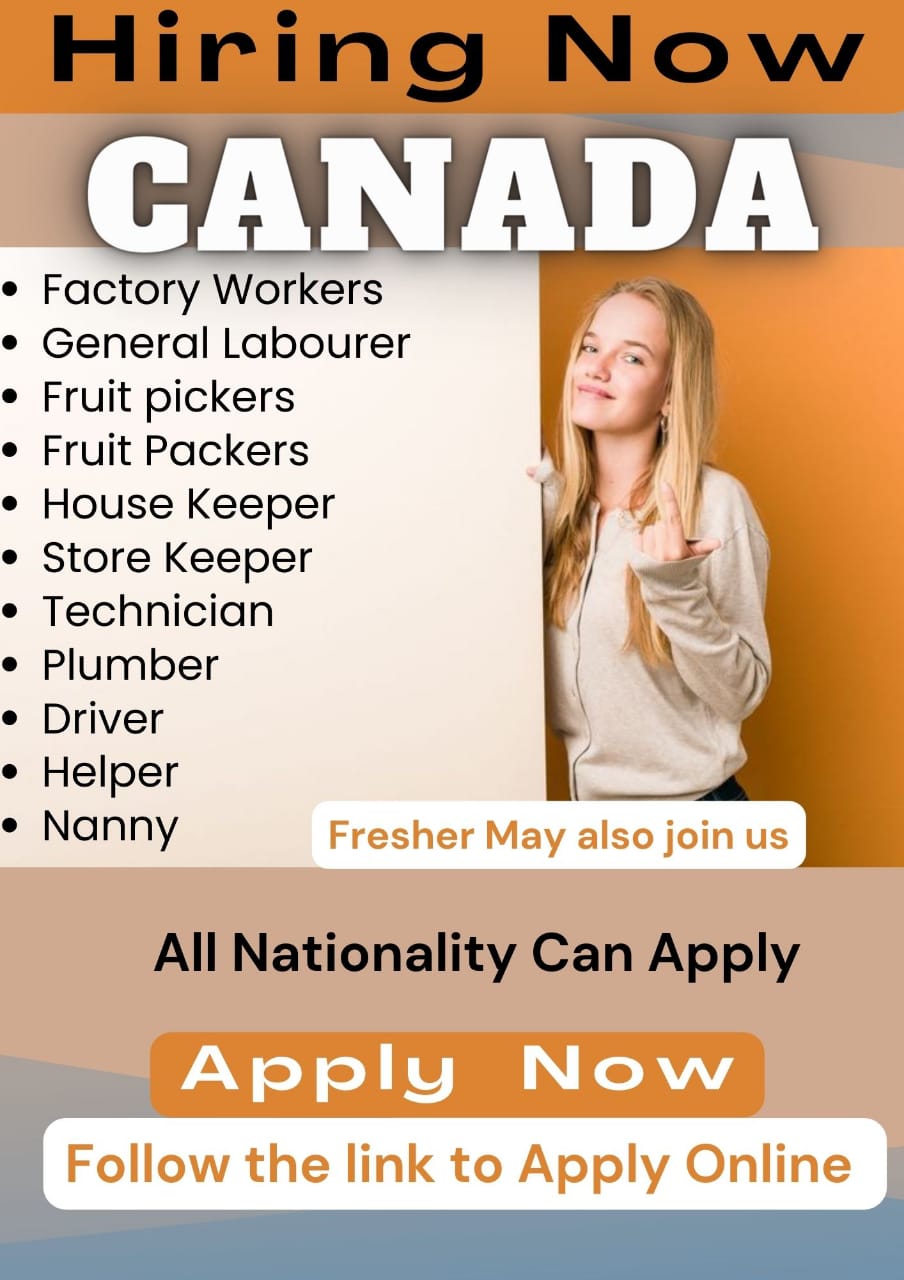 FACTORY WORKER JOB IN CANADA – JOBS $ VISA SERVICES