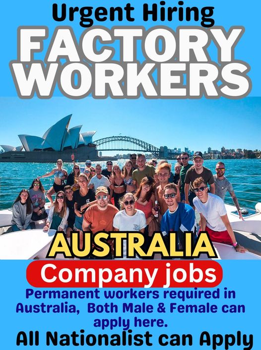 Factory Jobs in Australia 2024