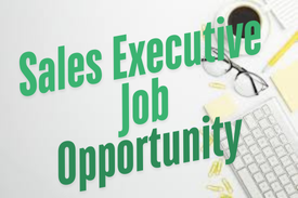 Sales Executive Job Opportunity